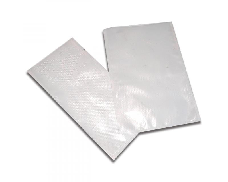 Omcan 10" x 13.75" Embossed Vacuum Packaging Bag â 100 pcs 21470