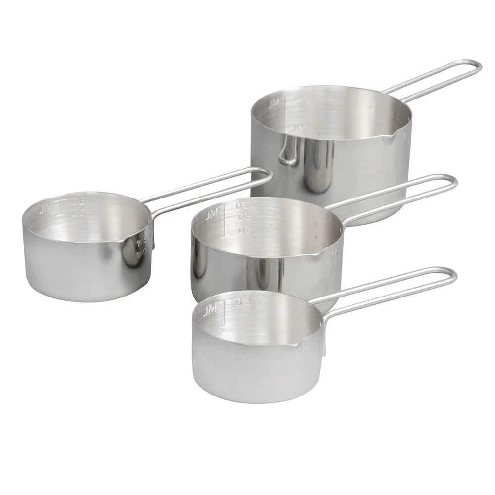 Vollrath Stainless Steel 4-Piece Measuring Cup Set 47119