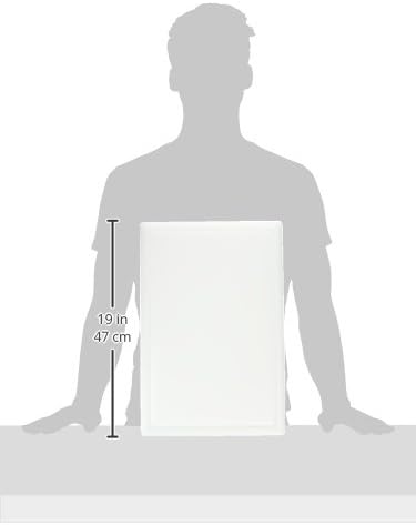 Winco - Cutting Board 12" x 18" x 1/2", Grooved, White CBI-1218 - 1/1EA