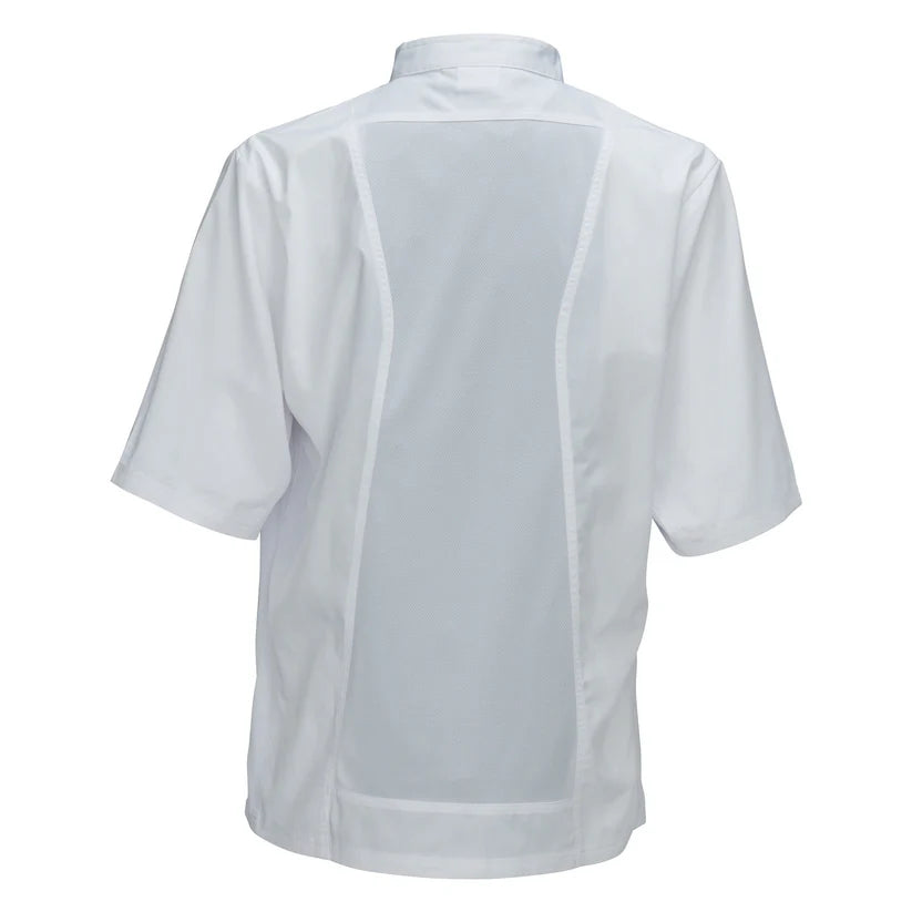 Winco - Ventilated Chef, Tapered Fit, X-Large, White UNF-9WXL