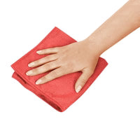 16"x16" Microfiber Cloth Red 3030R 1/1EA