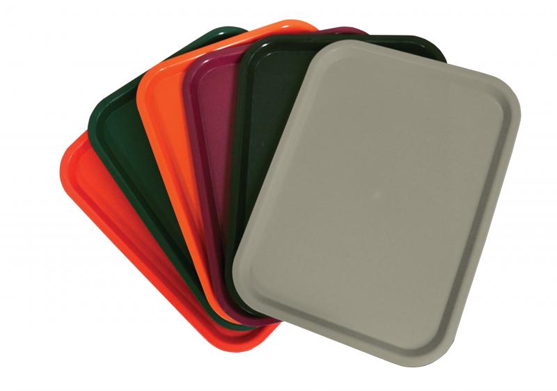 Omcan - Cafeteria Tray 14″ x 18″ Black 80103 - 1/1EA