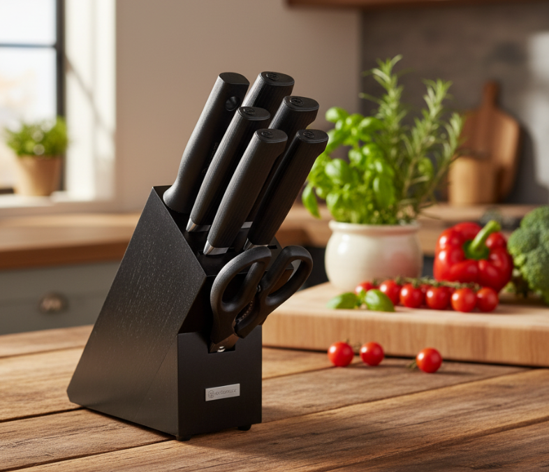 Wusthof  Black Ash Knife Block Set  ( 8 Pieces) 1091870803