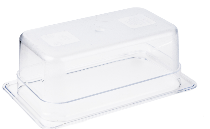 Browne 1/4  Size Polycarbonate  Food Pan 4