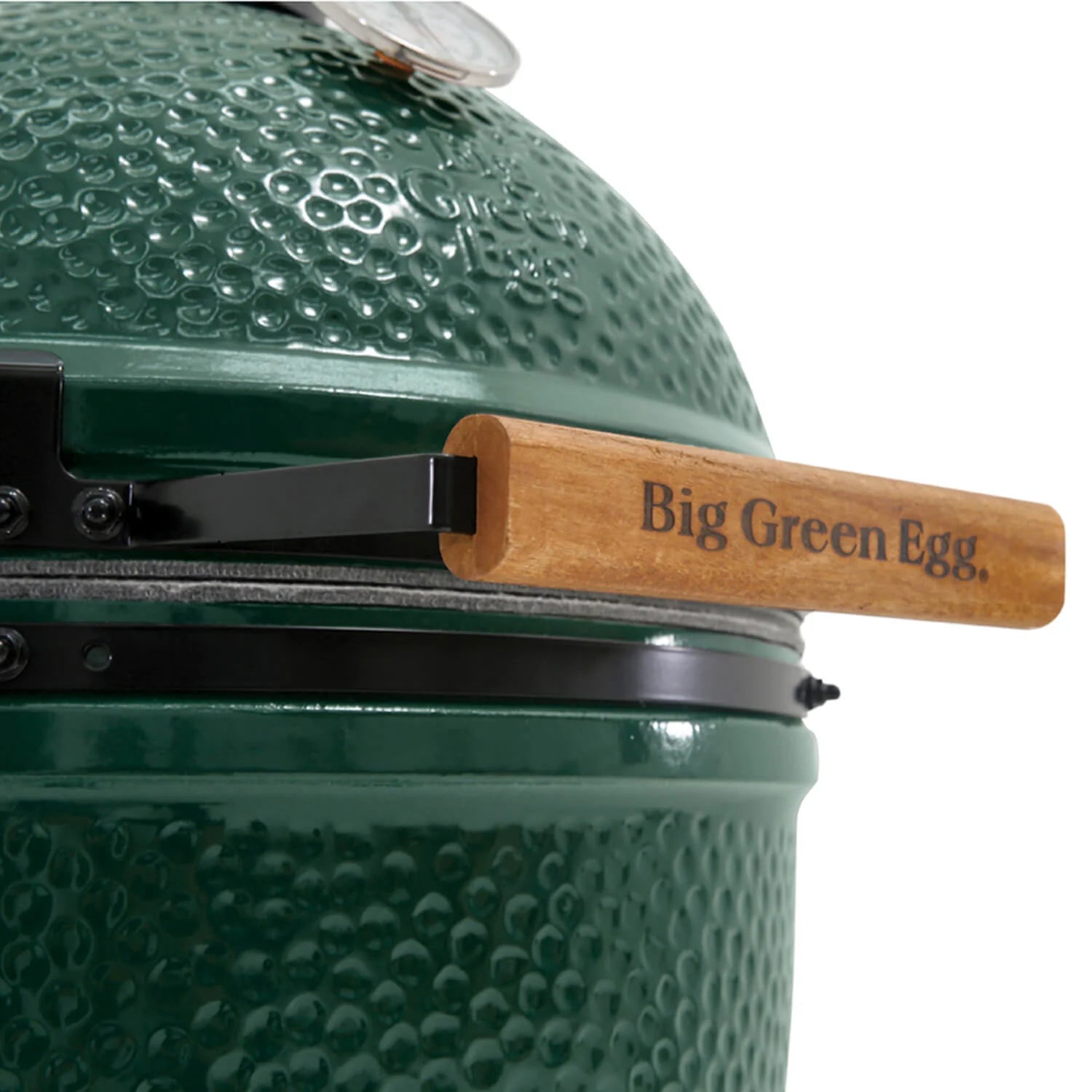 Big Green Egg XLarge Original Kit with side shelves on white background