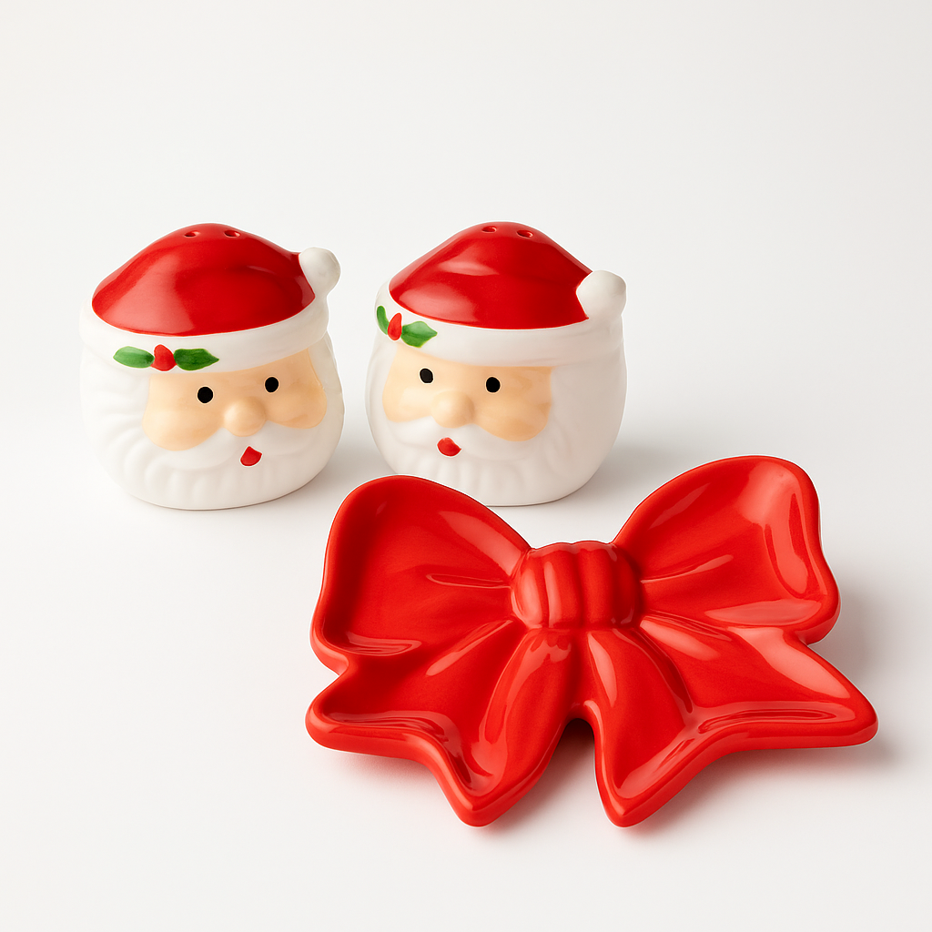 Godinger, Jolly Bow Plate / Jewelry Dish - Coquette 16840