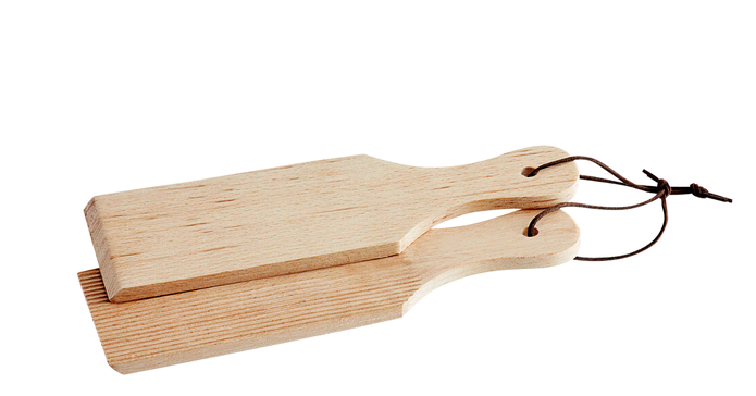 Fox Run WOOD BUTTER PADDLE SET OF 2 48780