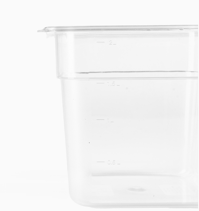 Browne  1/6 Size  Polycarbonate  Food Pan 6