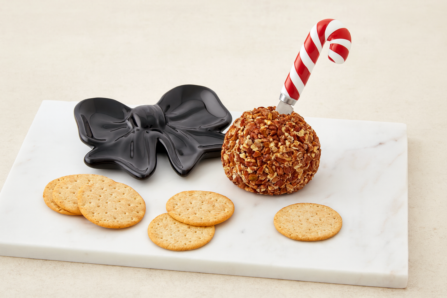 Supreme HousewaresCandy Canes Polyresin Cheese Spreader B5694