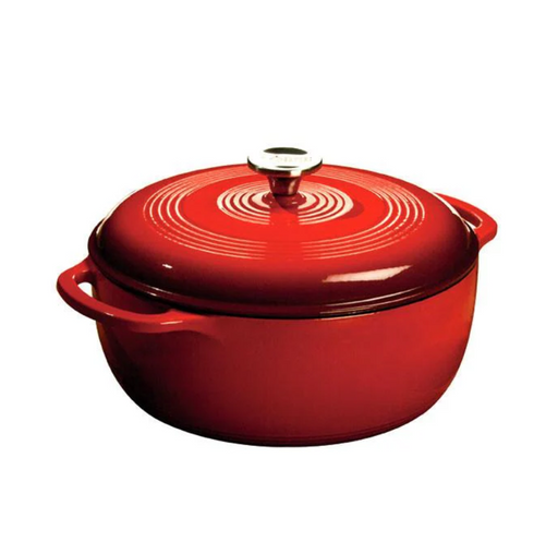 Lodge Enameled Dutch Oven 6QT Red EC6D43