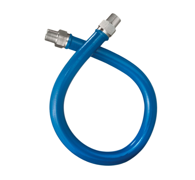 Watts 48" Blue 3/4" Gas Hose 1675BP48