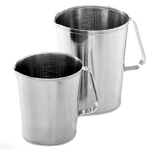 Vollrath - Measuring Cup, 64 oz, Stainless Steel, Graduated, 95640 - 1/1EA