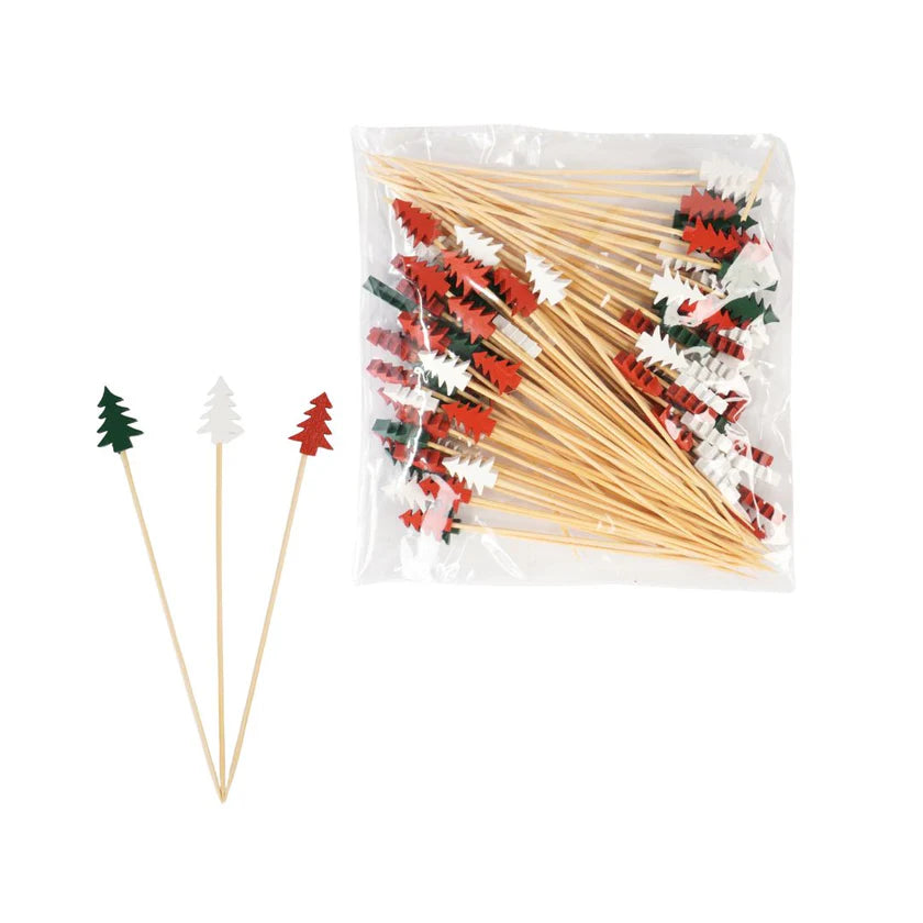 Cocktail Pick - Christmas (Pack of 100)
