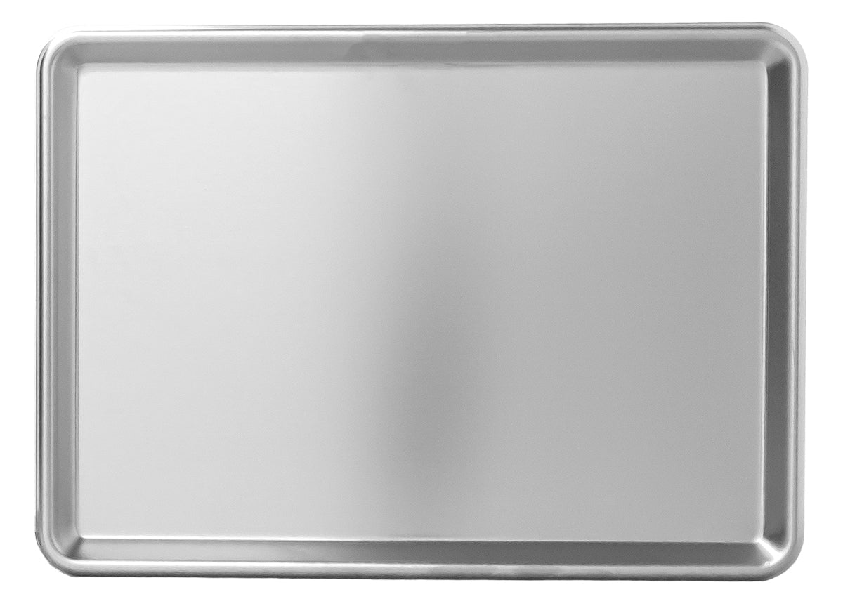 Omcan - Bun / Sheet Pan, 13″ x 18″, Stainless Steel, Open Bead-81021