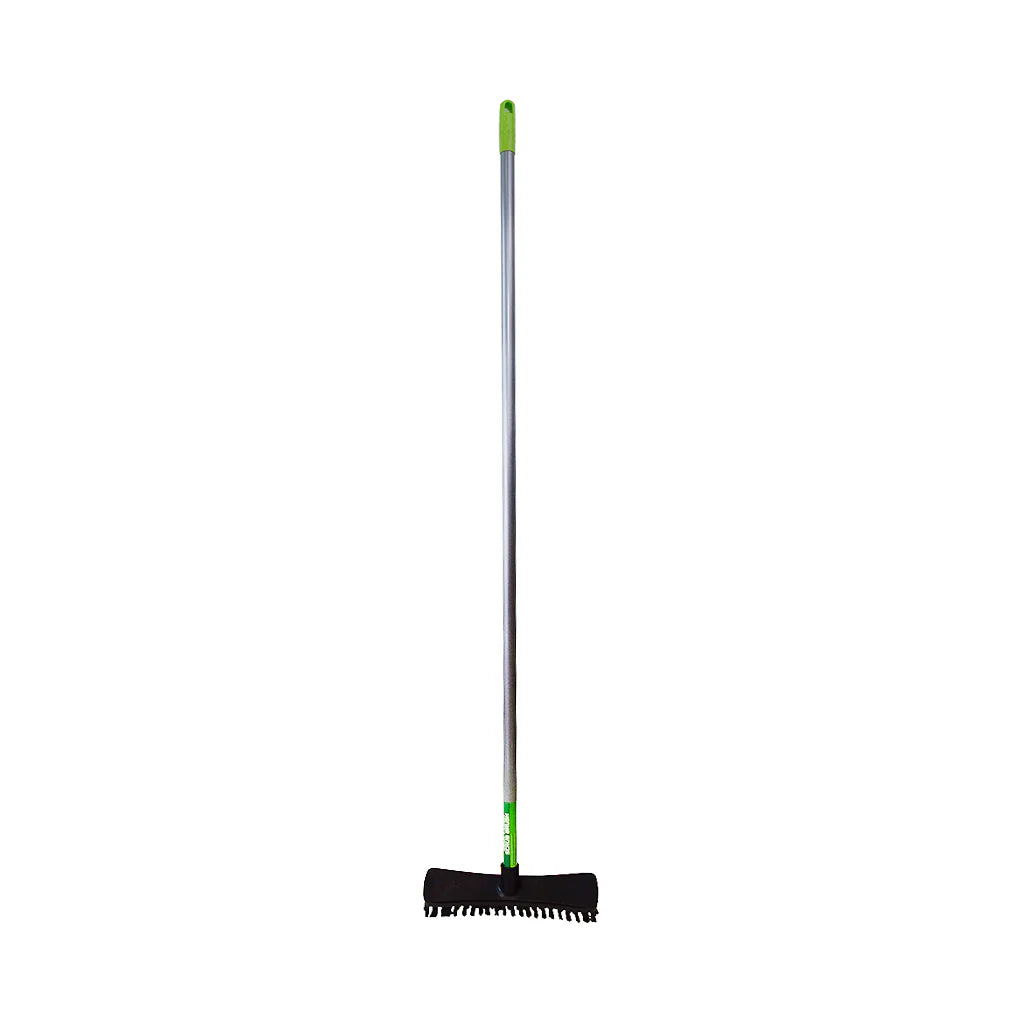 Globe Commercial 4019 - Floor And Deck Scrub Brushes With Metal Handle - 10
