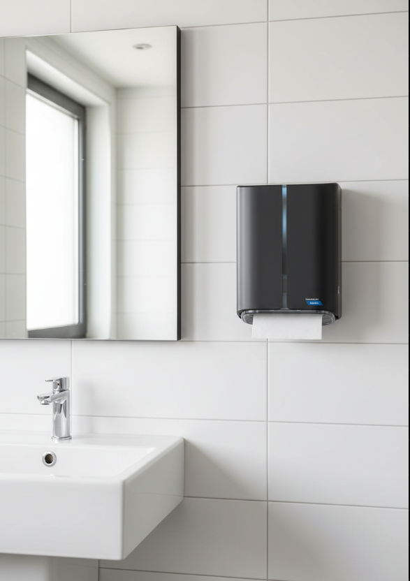 Cascades  New  Grey Tandem Automatic Towel Dispenser C340
