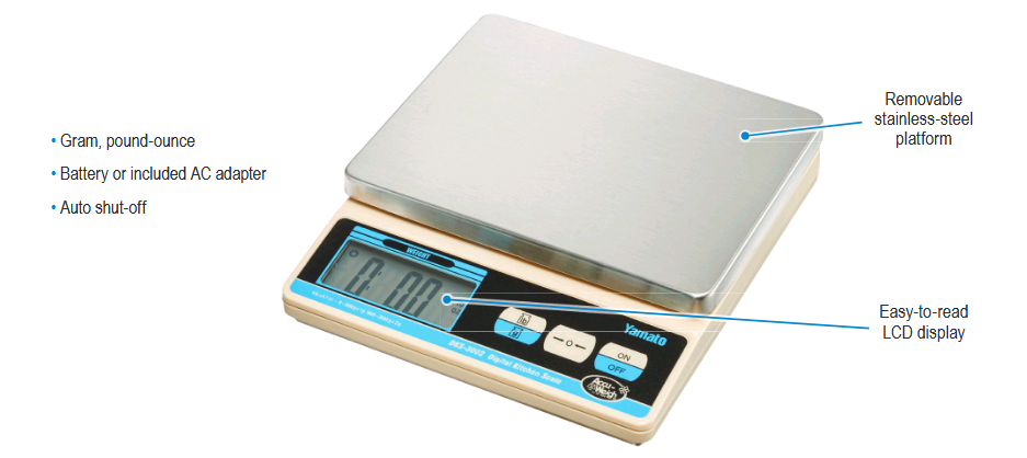 Yamato DIGITAL PORTION SCALE 2KG/2  INCREMENT DKS-3002