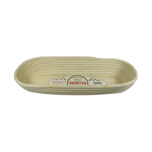 Portstyle - Oval Basket, 16" x 6" x 3", Natural Cane  EDD70104