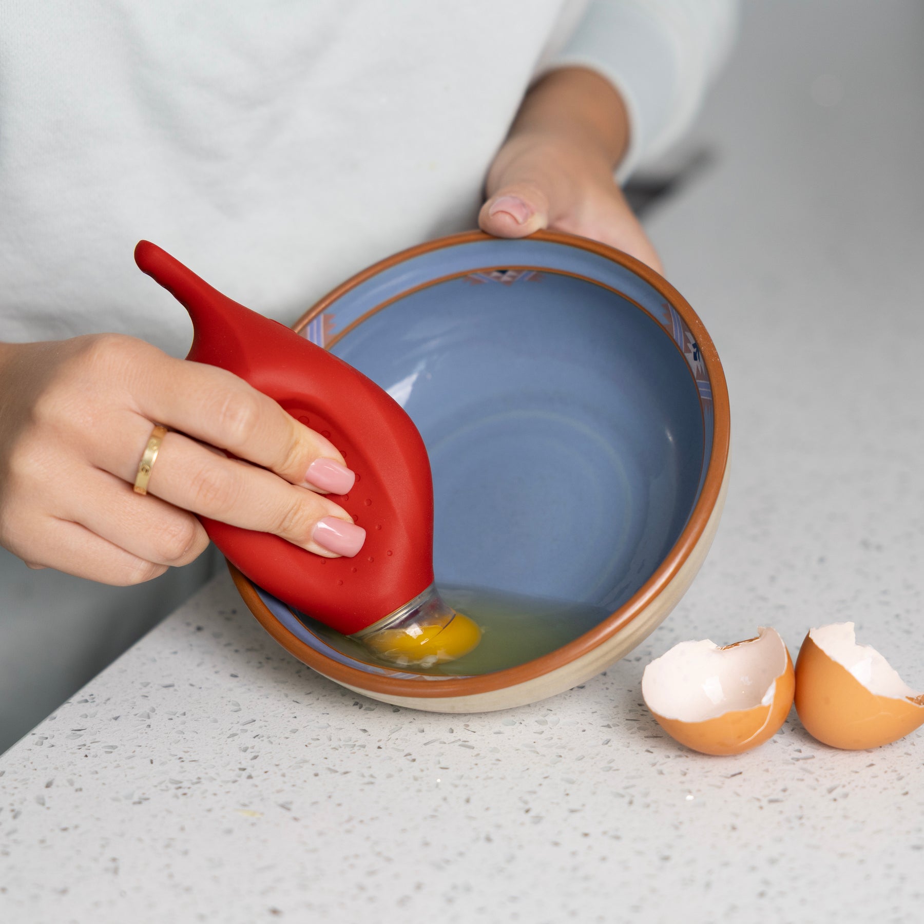 Fox Run Easy Egg Separator for Yolk & White Separation 37