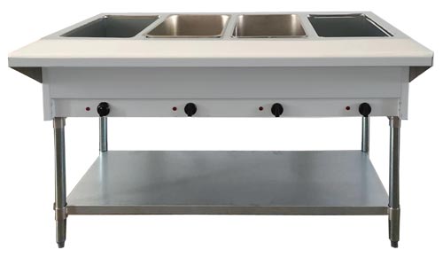 STEAM TABLE ELECTRIC 4 PANS FW-CN-0004-DH
