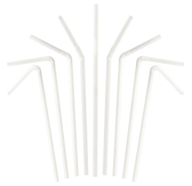 Globe Commercial - PLA Straws Compostable Wrapped