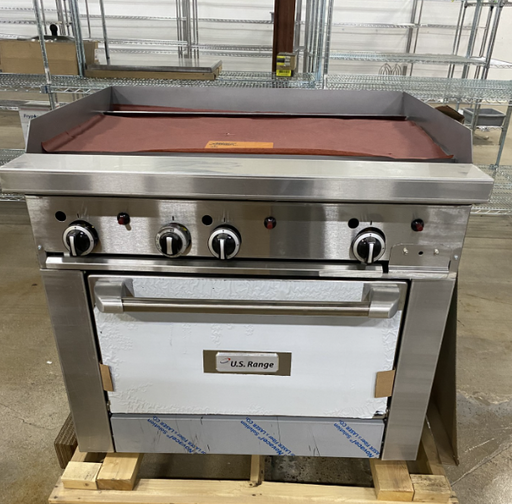 Garland 36" Griddle Range With Oven U36-G36R Propane