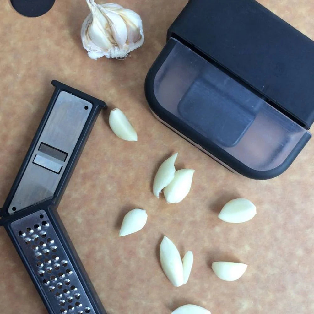 Garlic Slicer/Mincer Set Black 48048 - (1 Set)