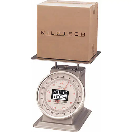 Kilotech Top Loading Scales, 26 lbs. / 12 kg Cap., 25 g / 1 oz. Graduations 852295