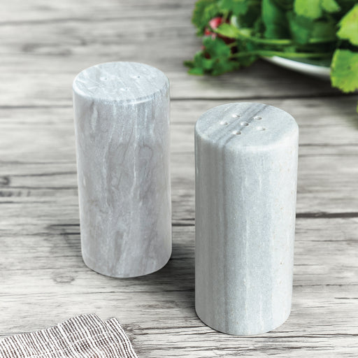Fox Run Light Marble Salt and Pepper Shaker Set 48788
