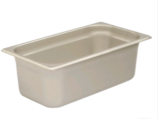 Browne - Food Pan 1/3 Size 6" DP Stainless Steel 22 Gauge 22136 - 1/1EA