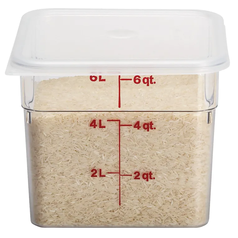 Camwear - Lid Square Seal 2-&4-QT SFC2SCPP190 - 1/1EA