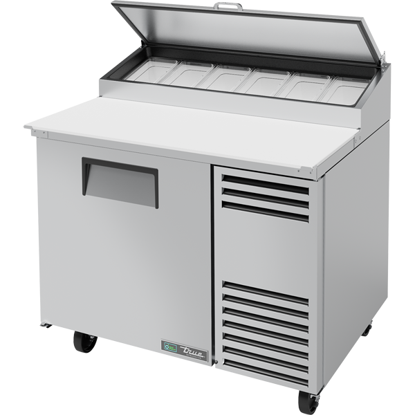 True One Door Refrigerated Pizza Prep Table TPP-AT-44-HC