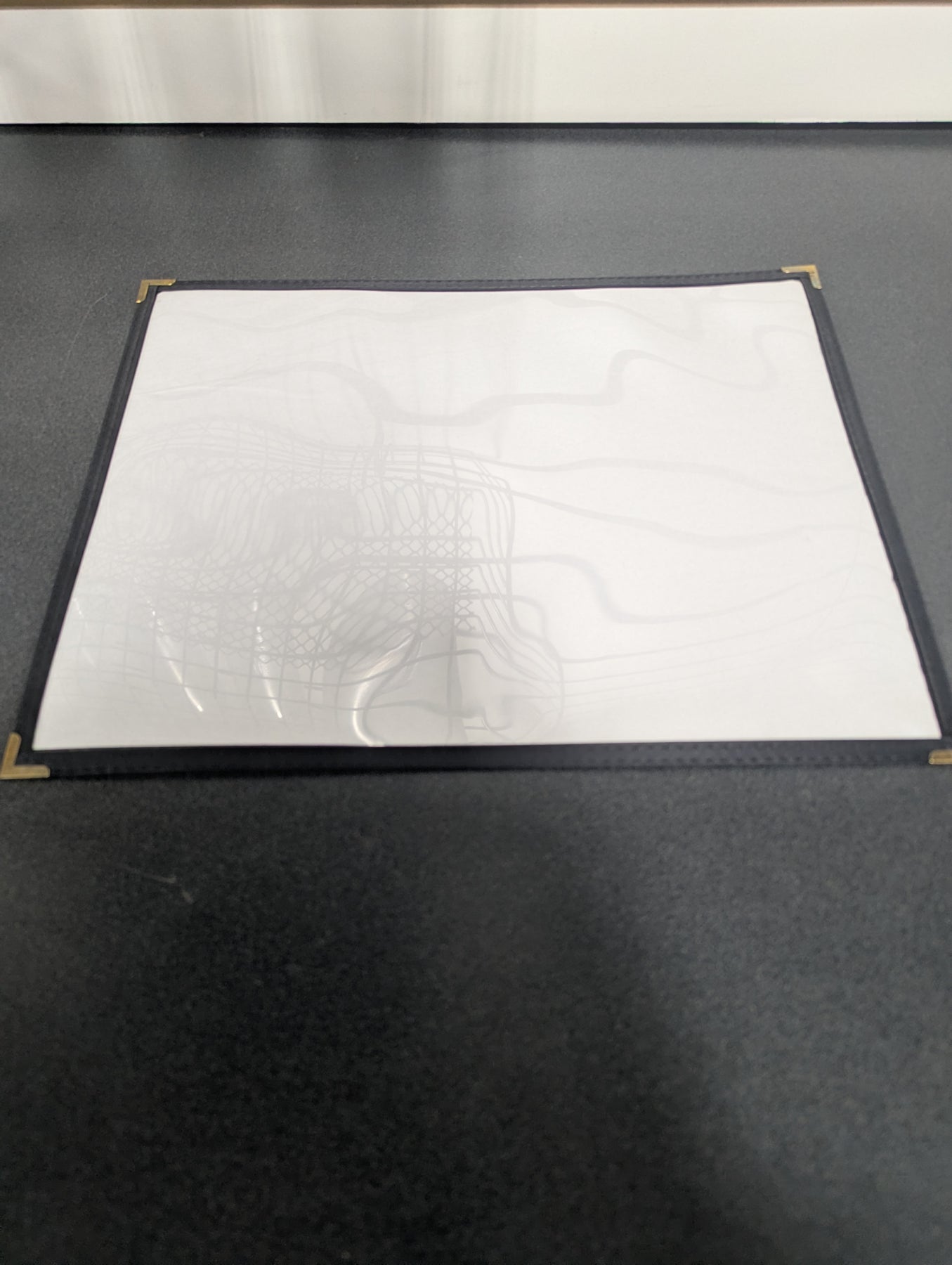Universal Bindery - Menu Cover 11
