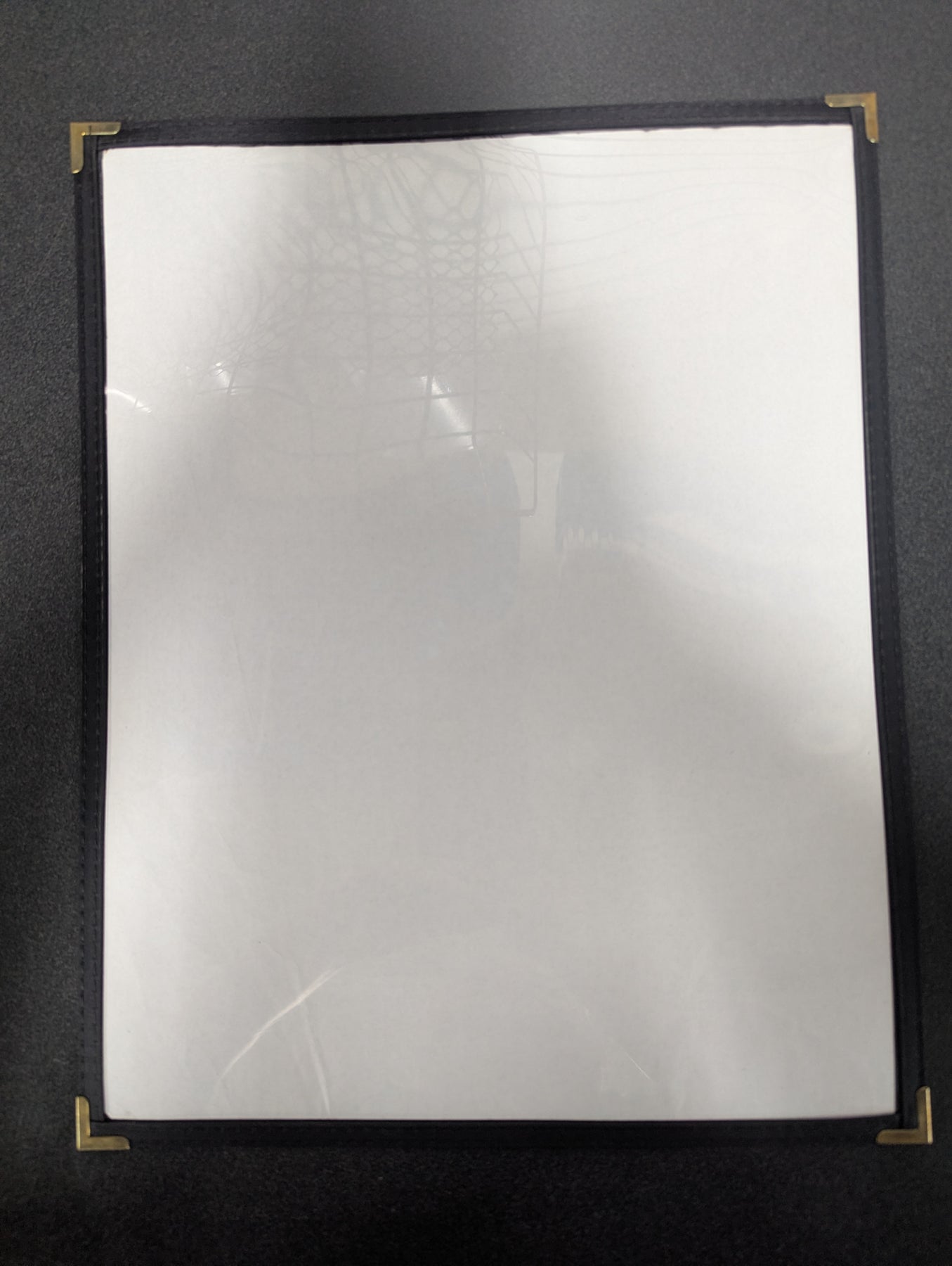 Universal Bindery - Menu Cover 11