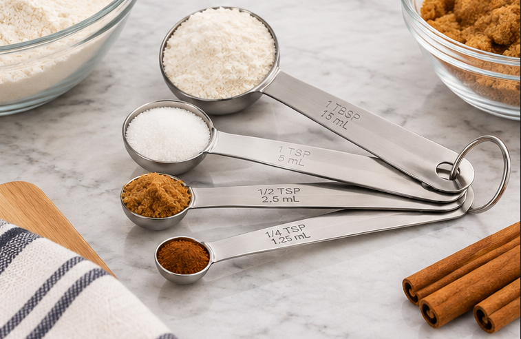Winco 4 Piece Measure Spoon Set MSP-4P