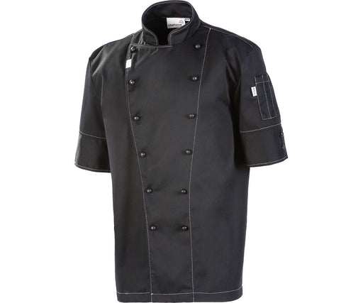 Blackwood Chef Jacket Clark XXL Black*MVJ05-XXL