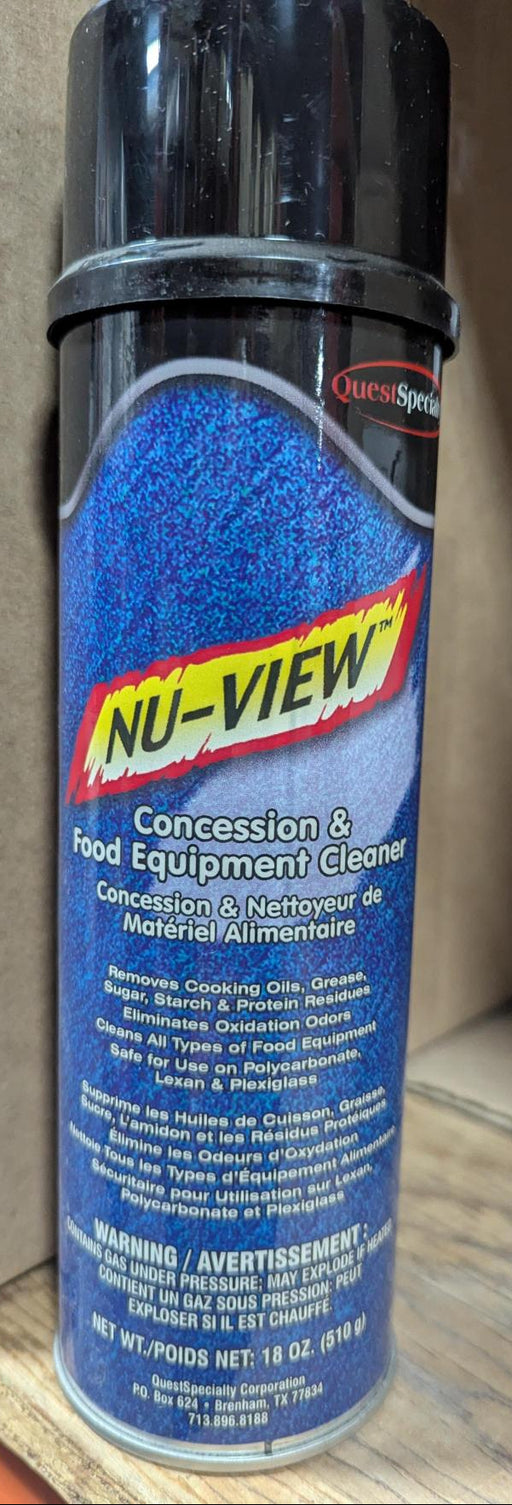Nu-View - Concession Equipment Cleaner QVP-203100001-20AR - 1/1EA