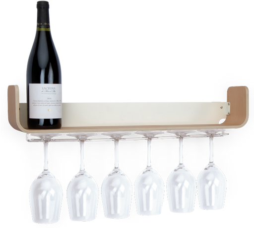Universal Expert Classic Wine Glass Shelf, Wood UE1023*
