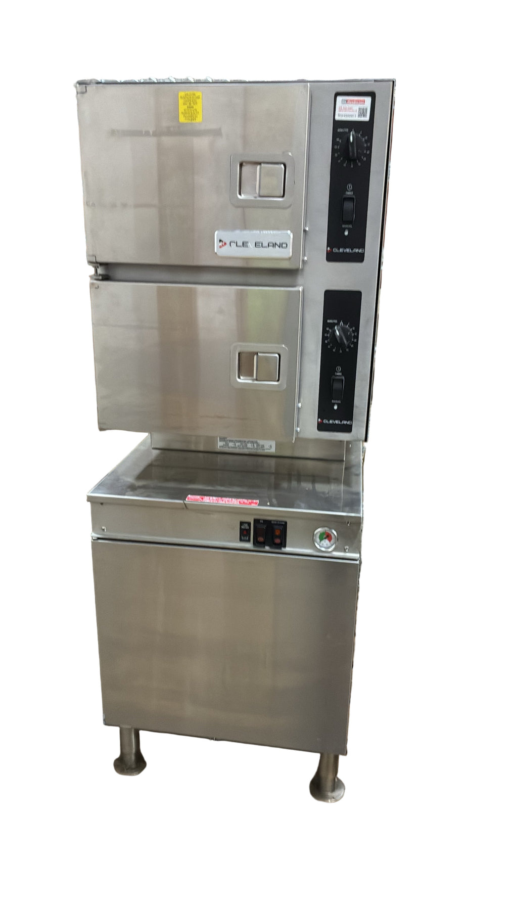 Cleveland Classic Convection Steamer w/ Gas 15 PSI Boiler 24CGM200 - 1/1EA*