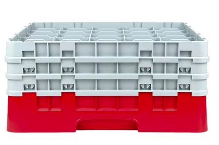 Cambro Glass Rack  25 Compartments Grey 3X 25S738163 - 1/1EA