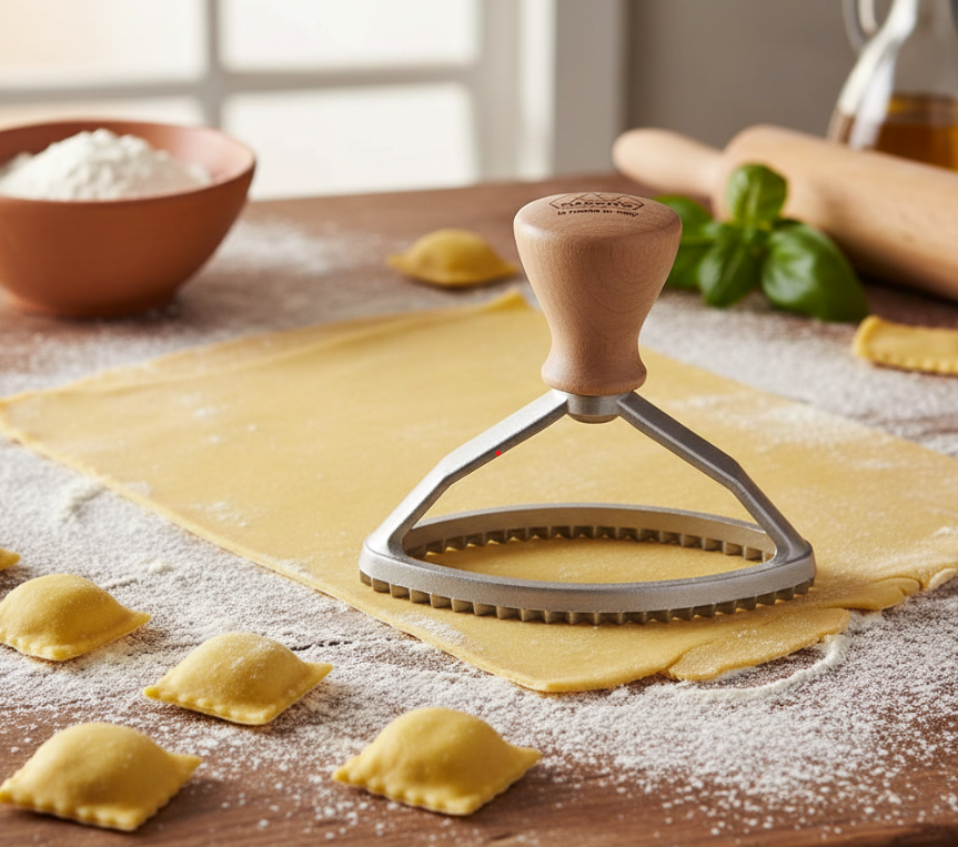 The Wizard Gift Corporation  Classic  Oval Ravioli Stamp 8386