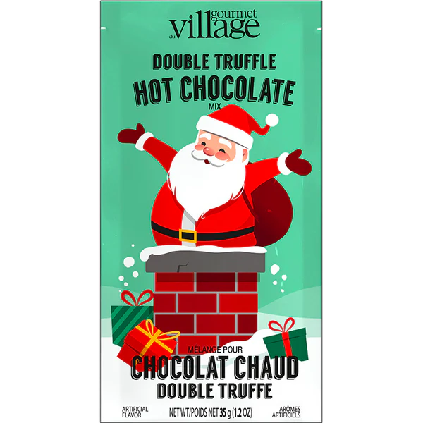 Gourmet du Village Santa Double Truffle Hot Chocolate