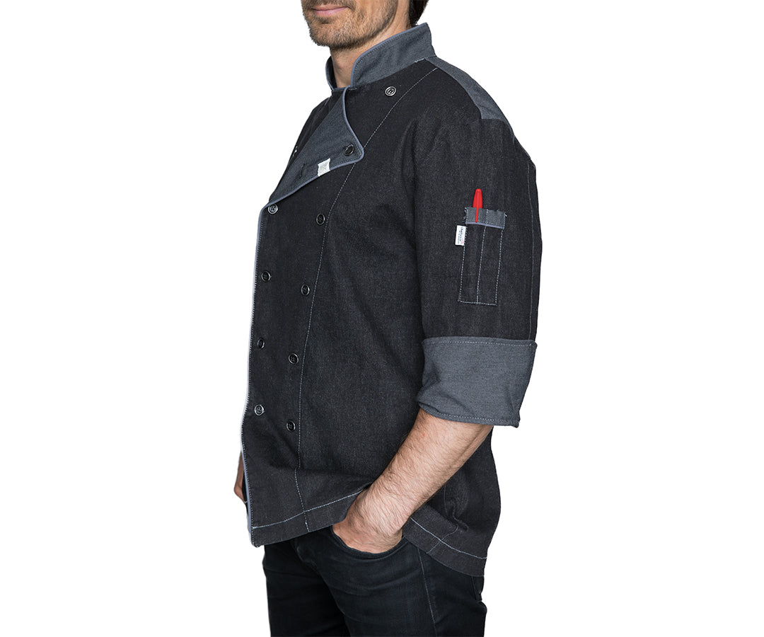 Blackwood Denim Clarke Chef Jacket Large – MVJ05A*