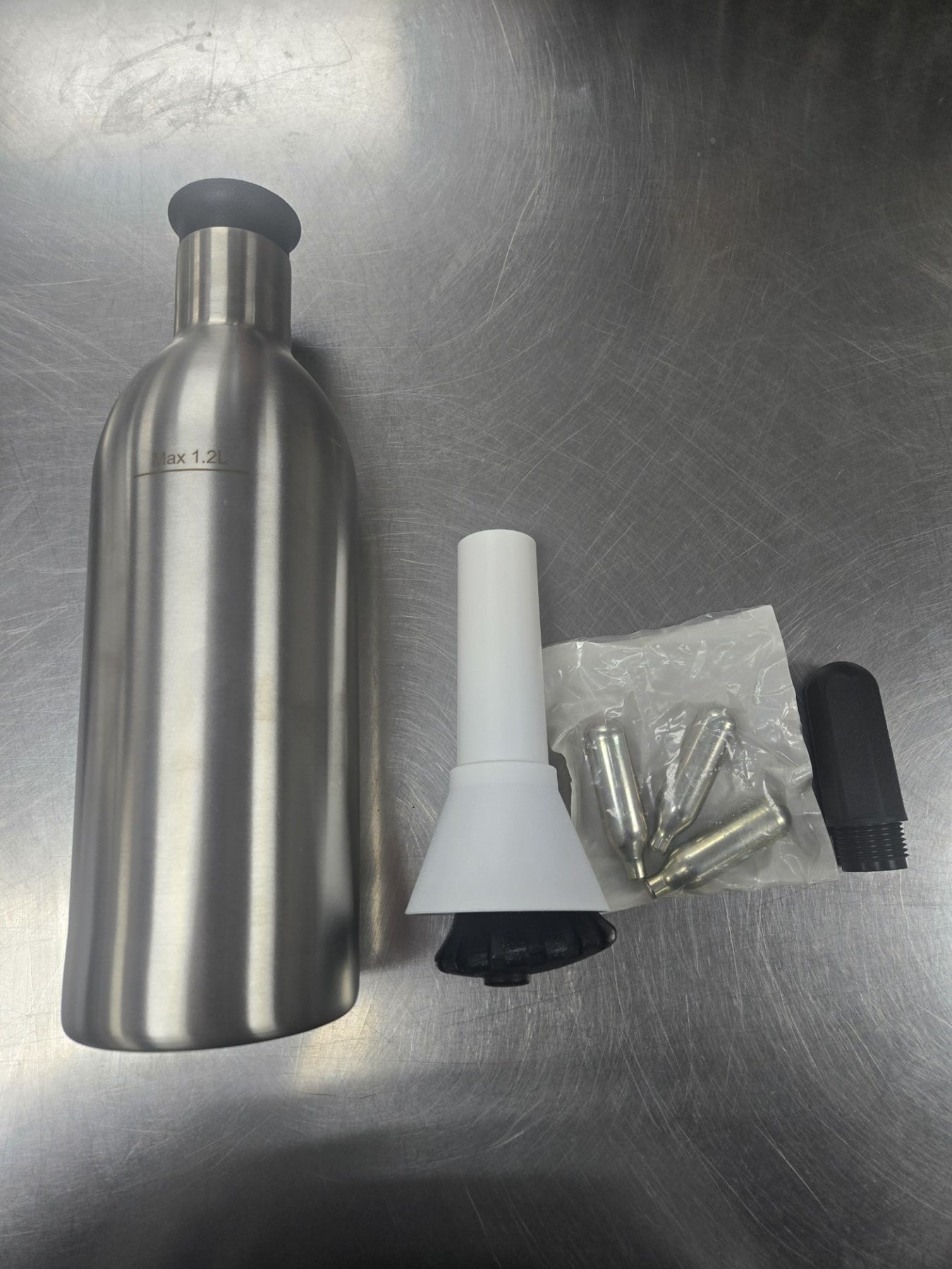 Mosa Soda Splash 1.2L Stainless Steel 74SSD6*