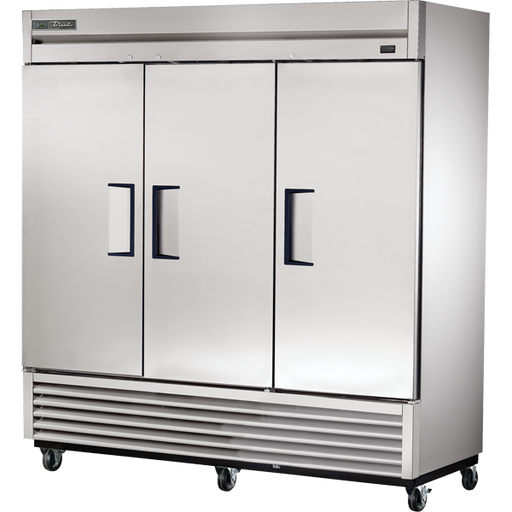 True 78" Solid 3-Door Reach-In Refrigerator T-72-H C