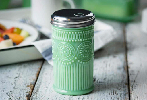 TableCraft - Sugar Shaker, 9 oz, Jadeite Glass-HJ810