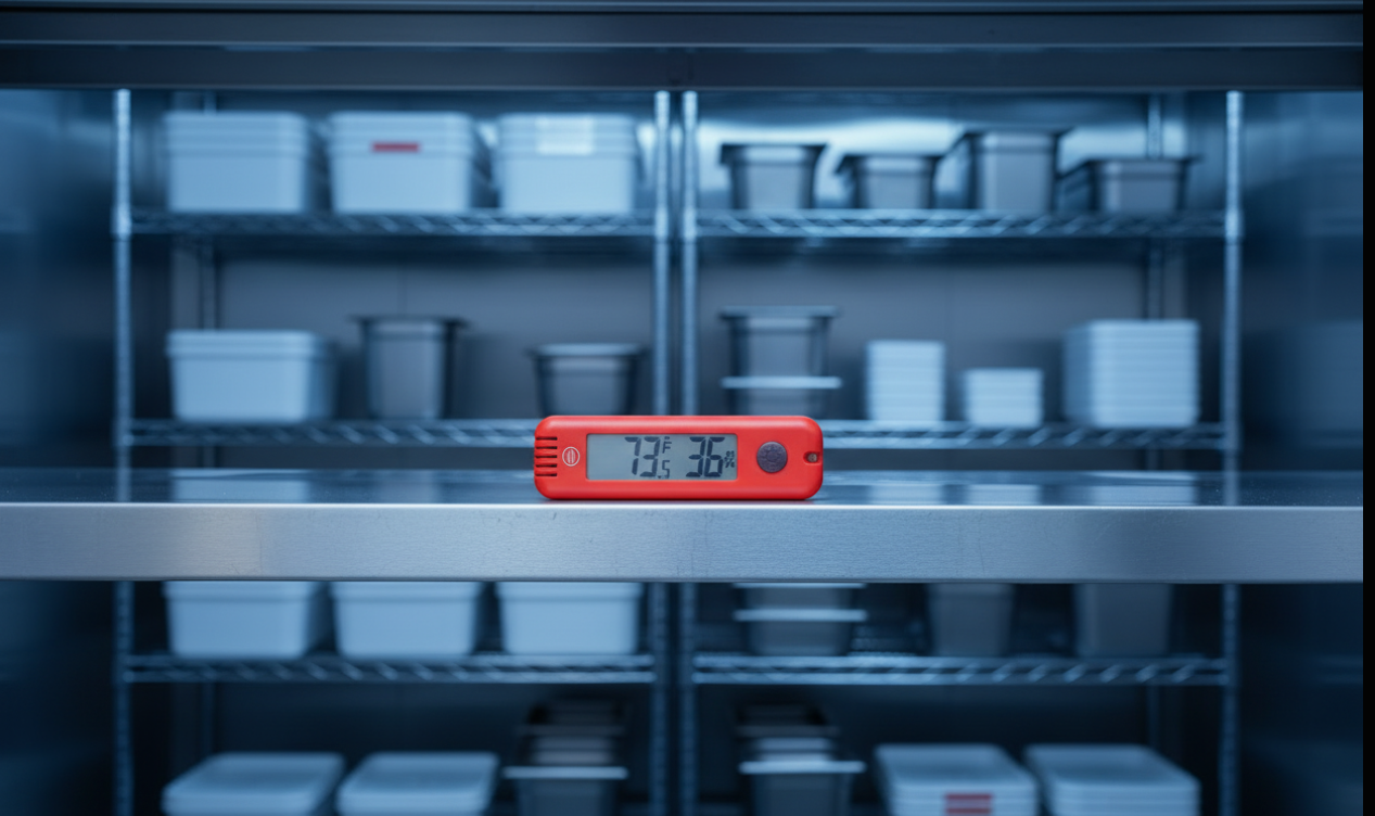Thermoworks -  Hydrobug Pocket Temperature & Humidity Meter TX-5520-RD