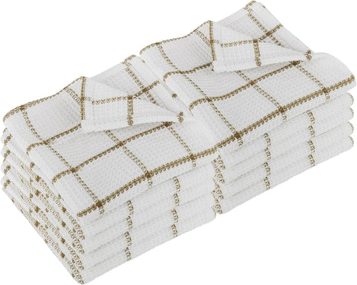 Fab Styles Cotton Weave Tea Towel Jumbo Size 22X32