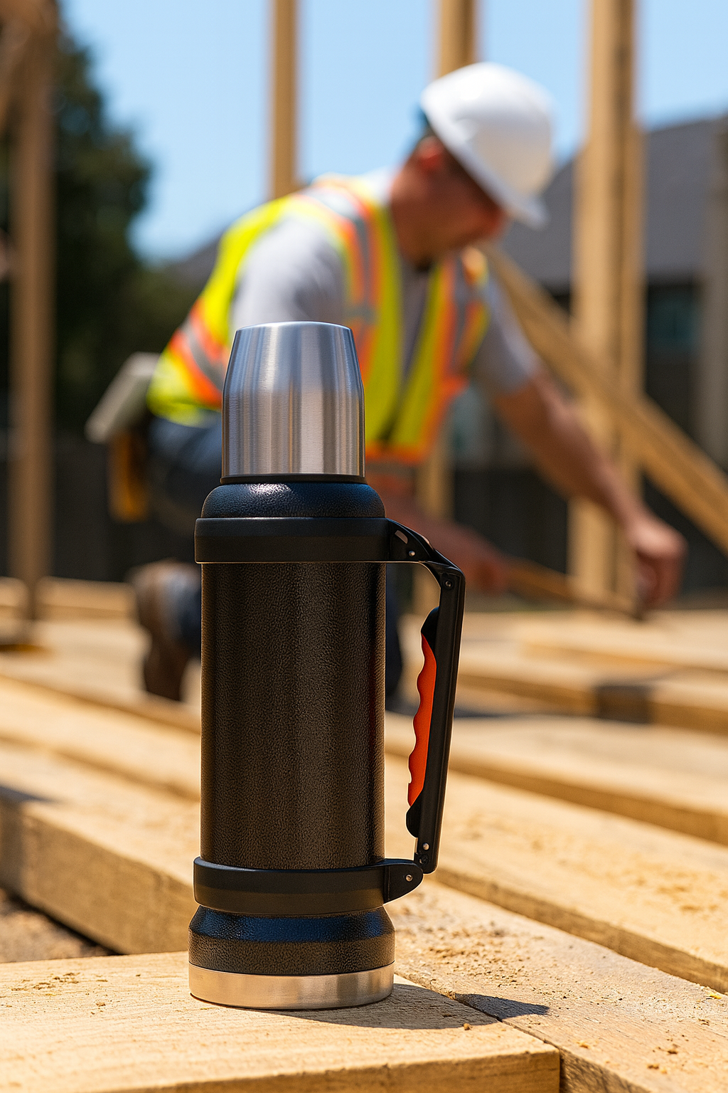 BIOS 40oz / 1200ML Stainless Steel Thermos – Keeps Beverages Hot or Cold for Hours