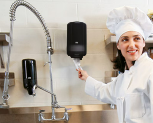 Tork Mini Centerfeed hand towel Dispenser Black 558028A